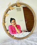Butterfly Resin Wall Mirror