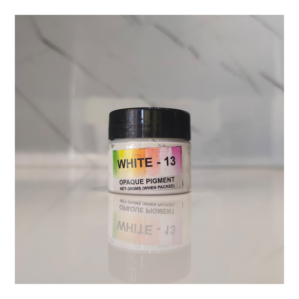 White Opaque Resin Pigment