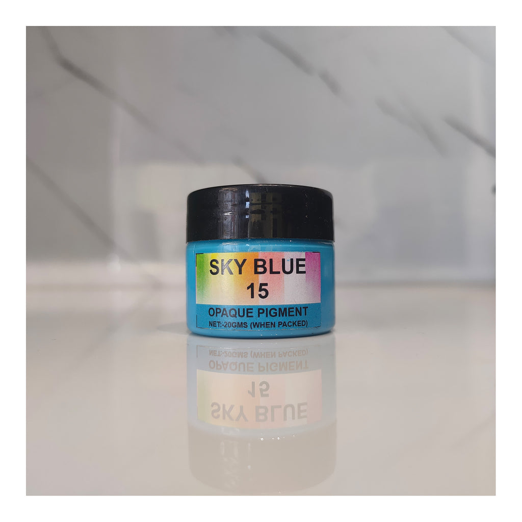 Sky Blue Opaque Resin Pigment