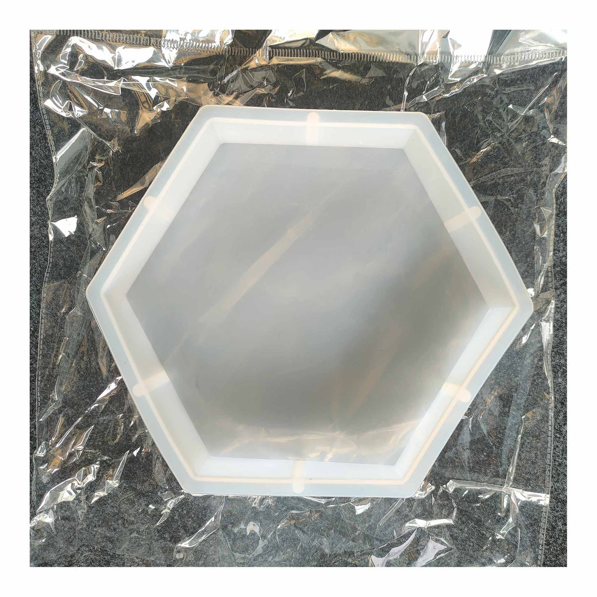 Hexagon Deep Silicone Mold (8-Inch / 35mm Deep)