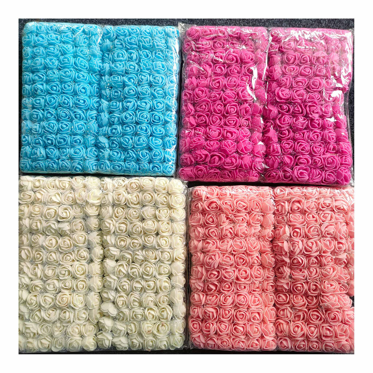 Artificial Flowers 144pcs