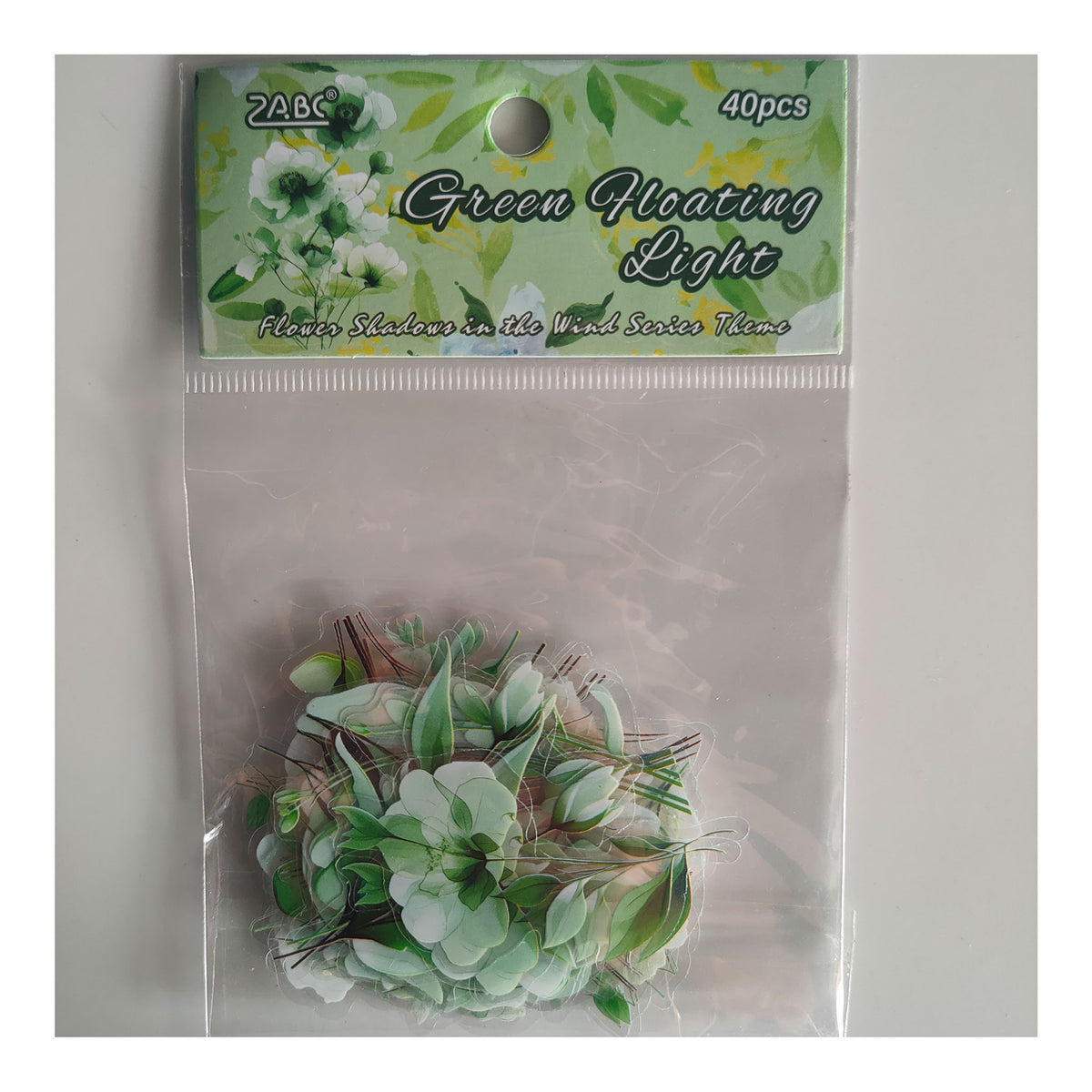 3D Flower Stickers (40pcs)