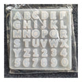Small Alphabet & Number Mold