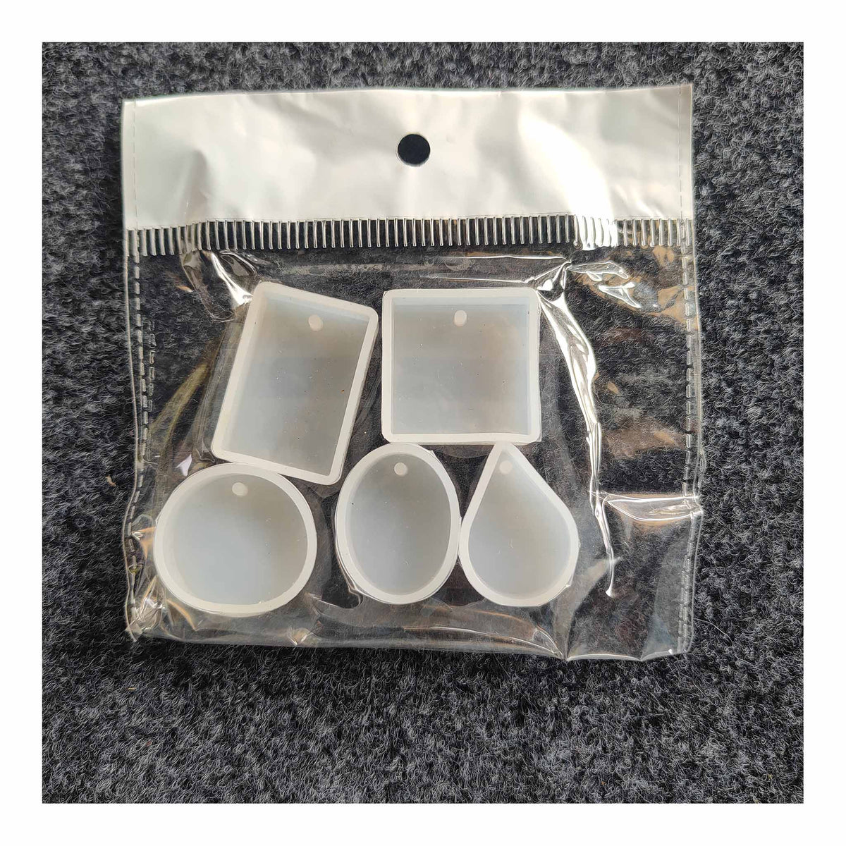Geometric Pendant Mold Set (5 Pcs)