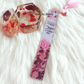 Handcrafted Resin Floral Trinket Jewelry Box & Bookmark Keepsake Gift Set