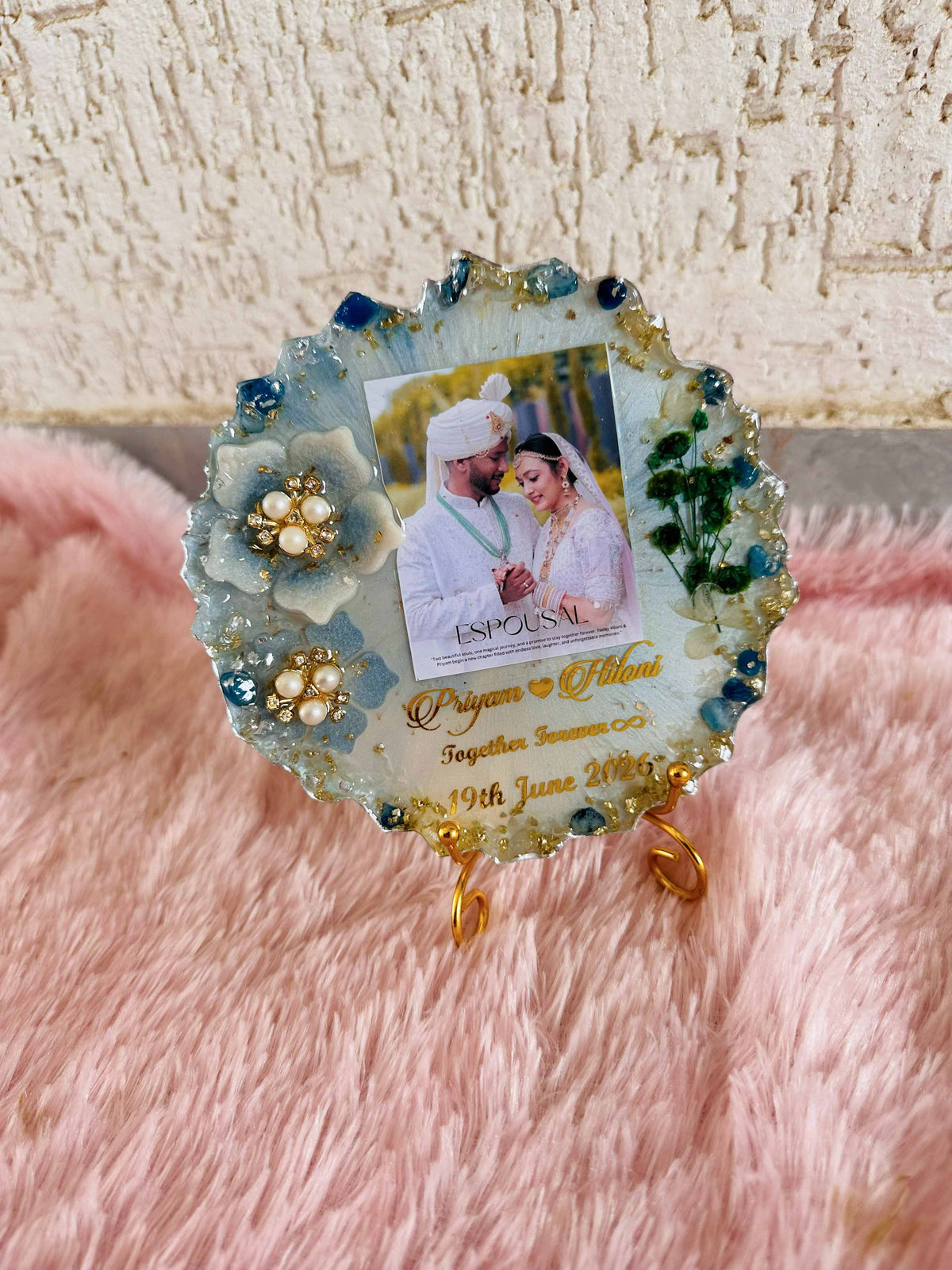 Custom Resin Agate Keepsake & Mantra Frames