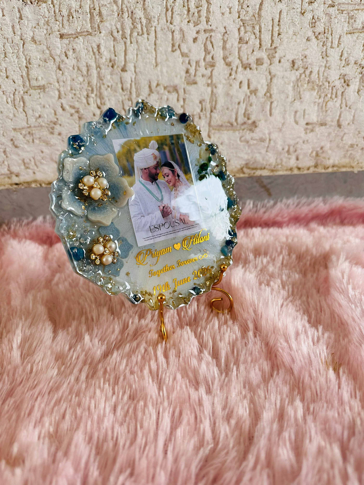 Custom Resin Agate Keepsake & Mantra Frames