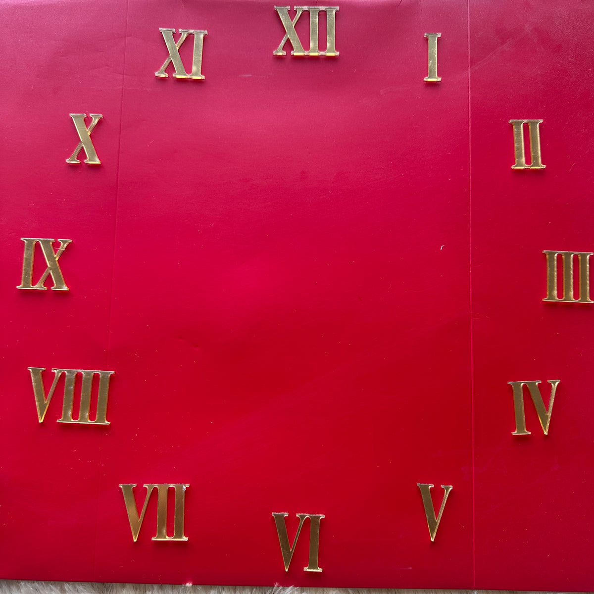 Acrylic Roman Numeral Set (B)
