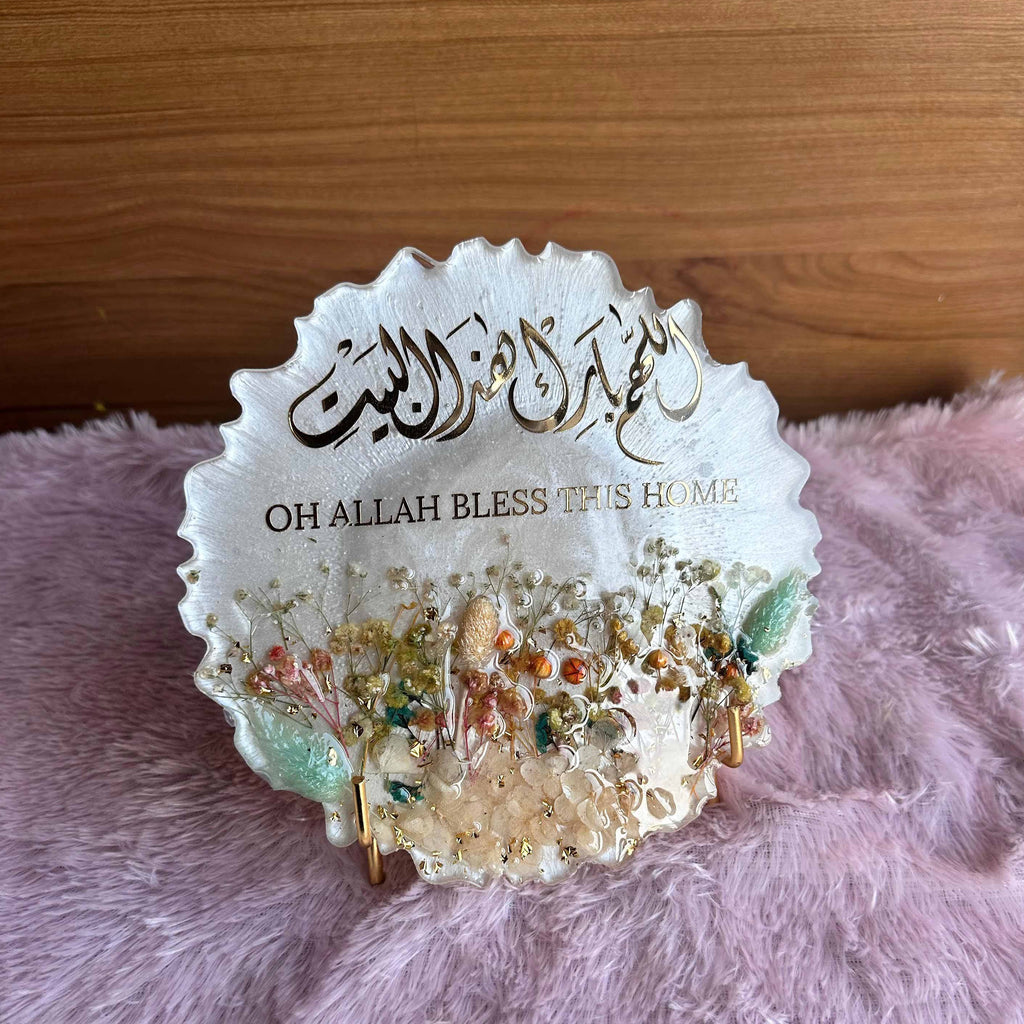 Custom Resin Agate Keepsake & Mantra Frames